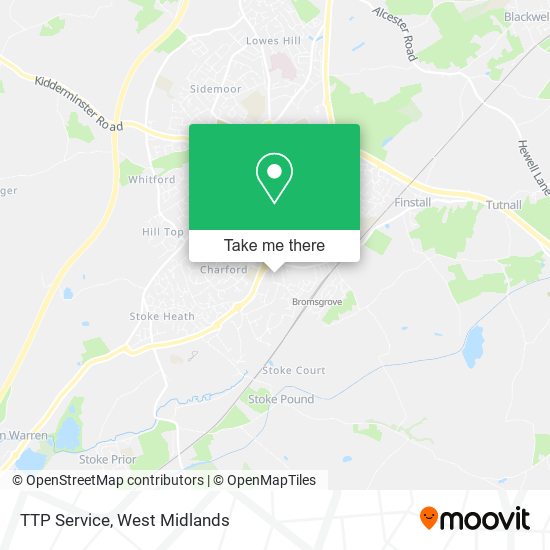 TTP Service map