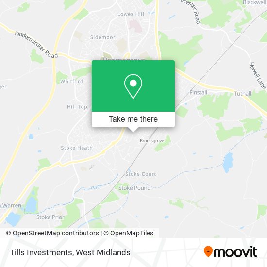 Tills Investments map