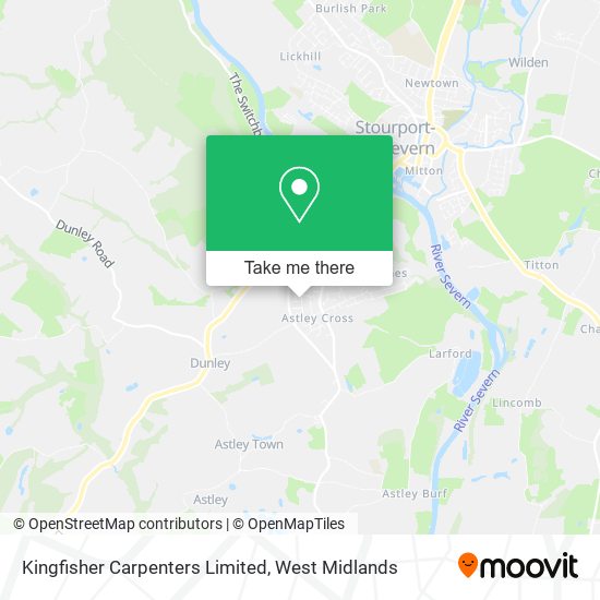 Kingfisher Carpenters Limited map
