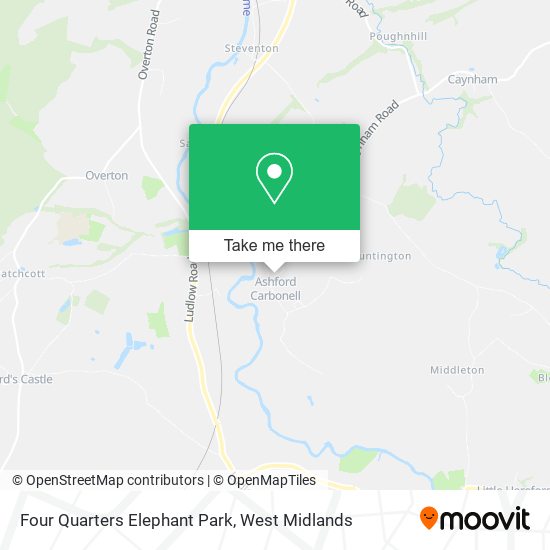 Four Quarters Elephant Park map