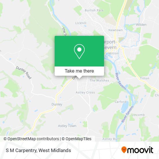 S M Carpentry map
