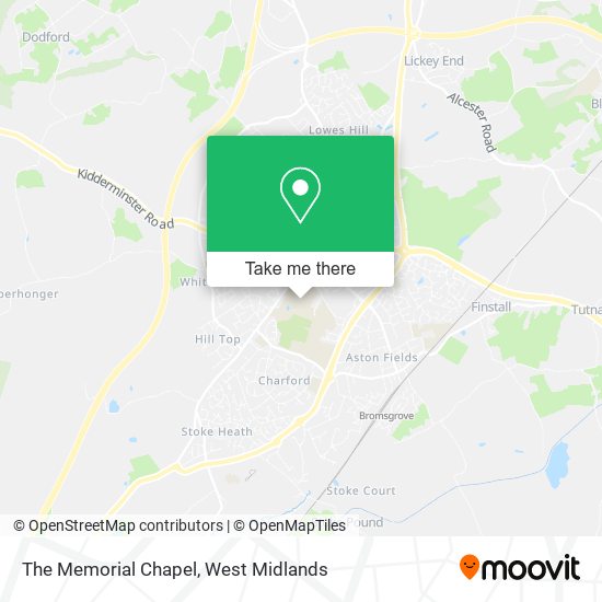 The Memorial Chapel map