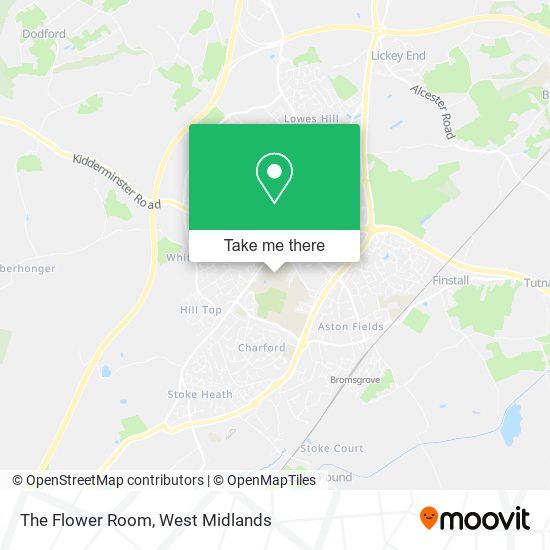 The Flower Room map