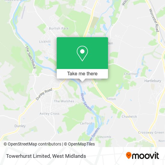 Towerhurst Limited map
