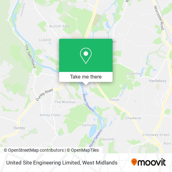 United Site Engineering Limited map