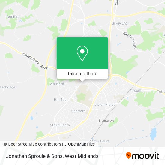 Jonathan Sproule & Sons map