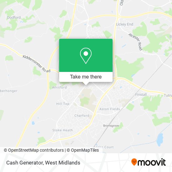 Cash Generator map