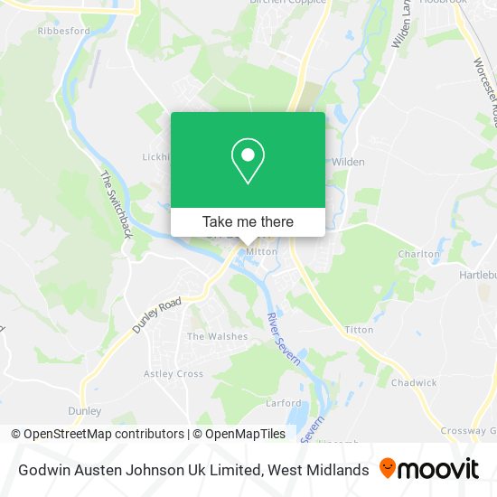 Godwin Austen Johnson Uk Limited map