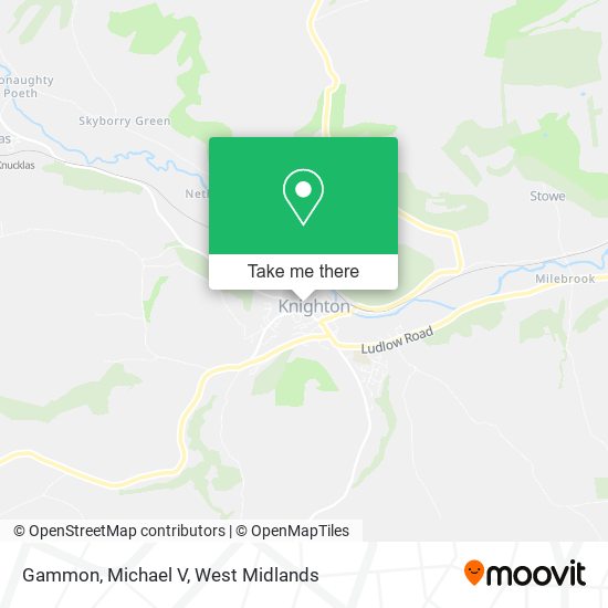 Gammon, Michael V map
