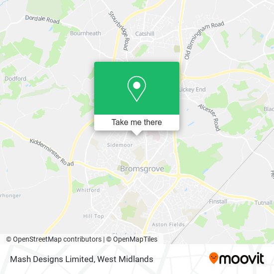 Mash Designs Limited map
