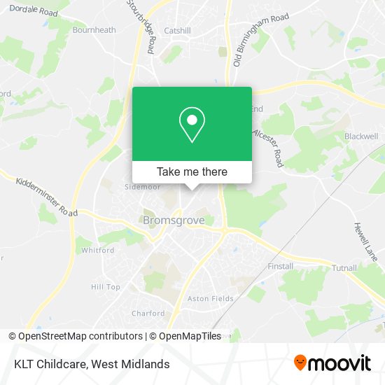 KLT Childcare map