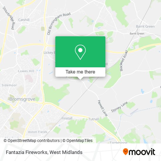 Fantazia Fireworks map