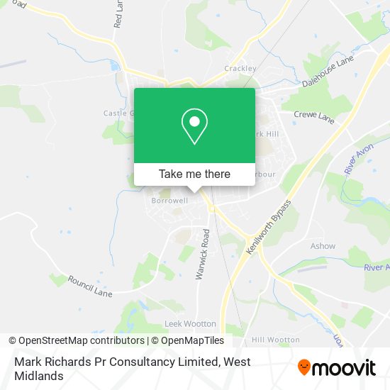 Mark Richards Pr Consultancy Limited map