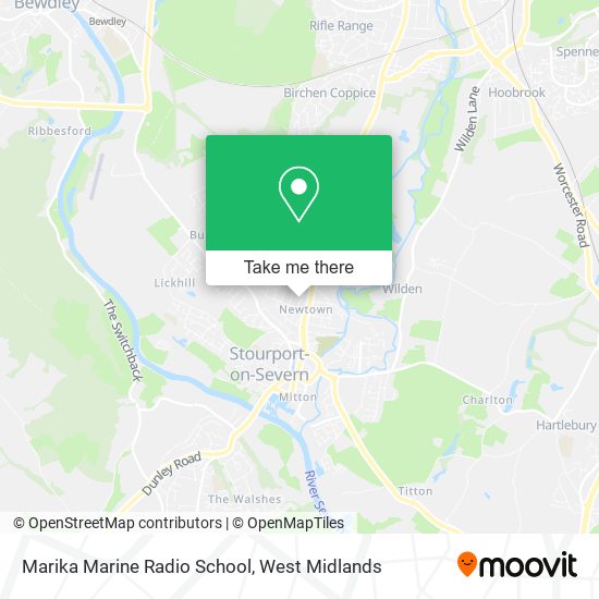 Marika Marine Radio School map