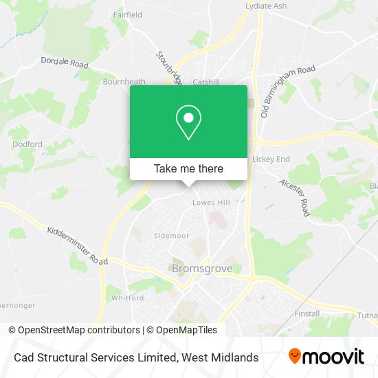 Cad Structural Services Limited map