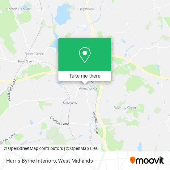 Harris Byrne Interiors map