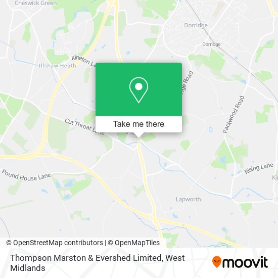Thompson Marston & Evershed Limited map