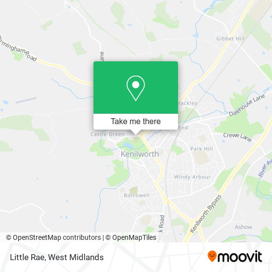 Little Rae map