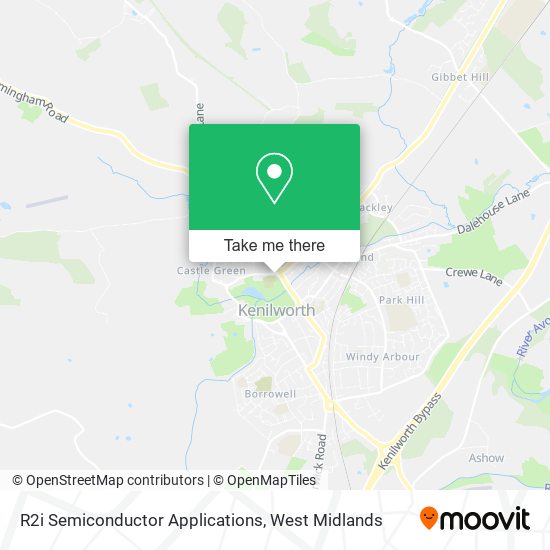 R2i Semiconductor Applications map