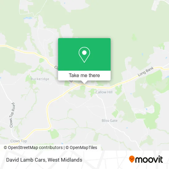 David Lamb Cars map