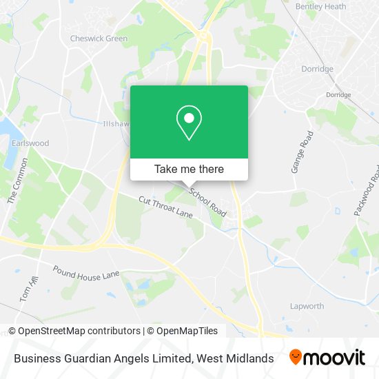 Business Guardian Angels Limited map