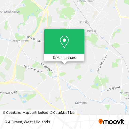 R A Green map