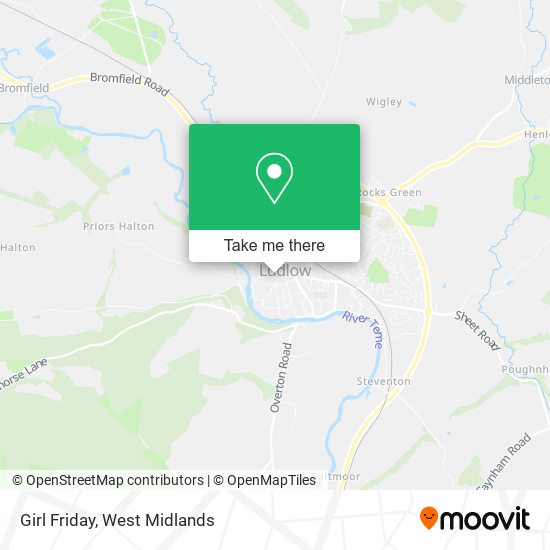 Girl Friday map