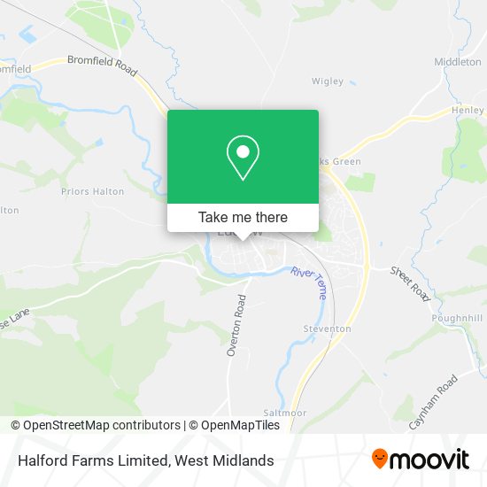 Halford Farms Limited map