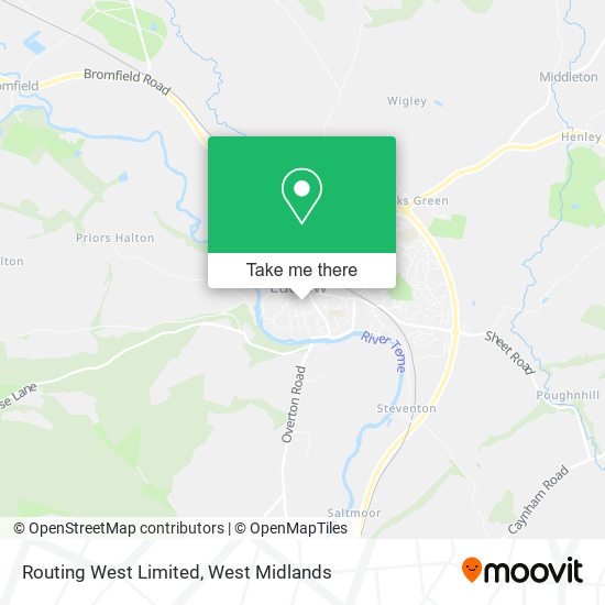 Routing West Limited map