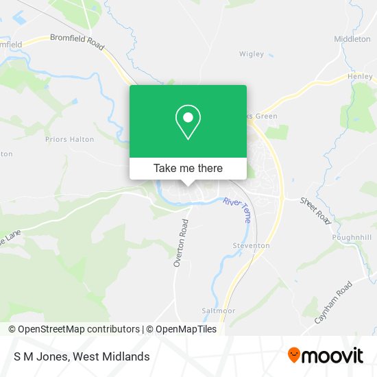 S M Jones map