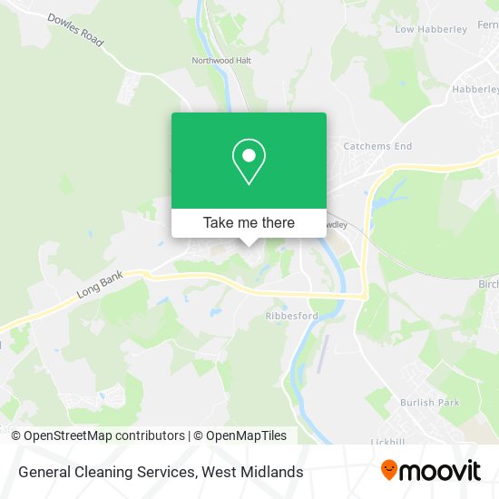 General Cleaning Services map