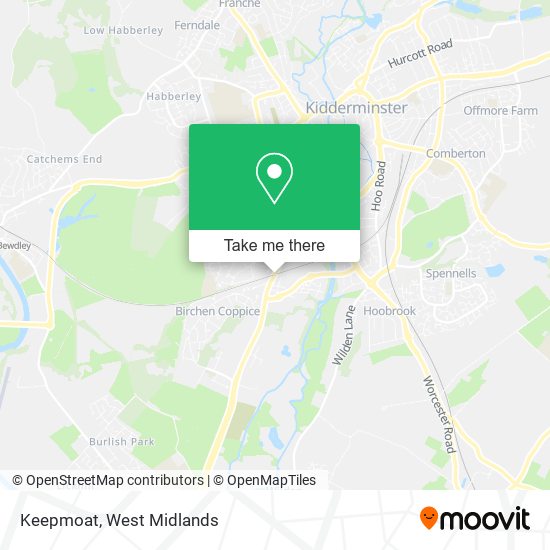 Keepmoat map