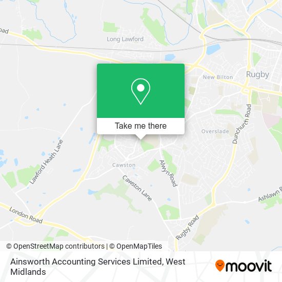 Ainsworth Accounting Services Limited map