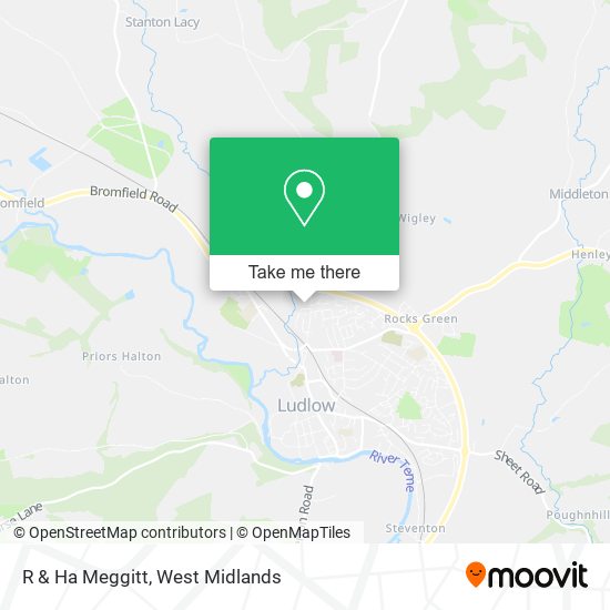 R & Ha Meggitt map