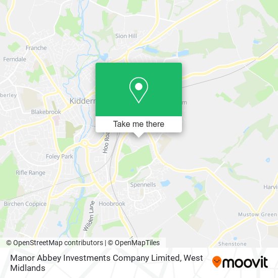 Manor Abbey Investments Company Limited map