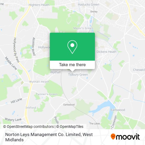 Norton Leys Management Co. Limited map