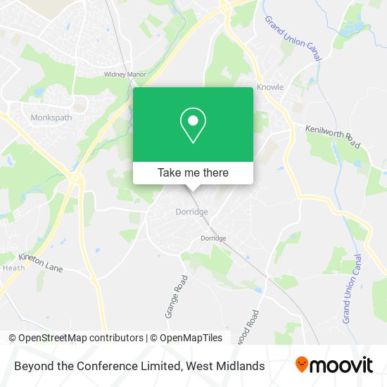 Beyond the Conference Limited map