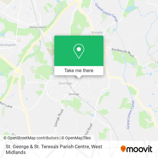 St. George & St. Teresa's Parish Centre map