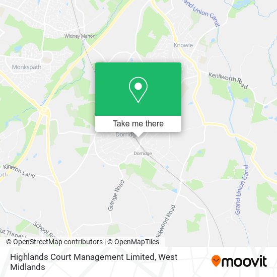 Highlands Court Management Limited map
