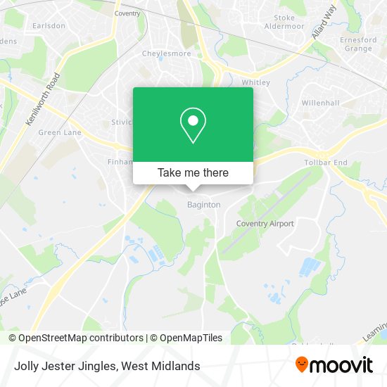 Jolly Jester Jingles map