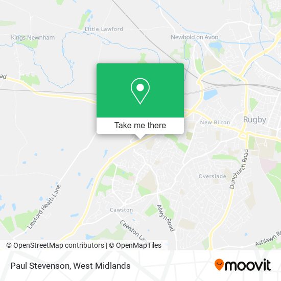 Paul Stevenson map