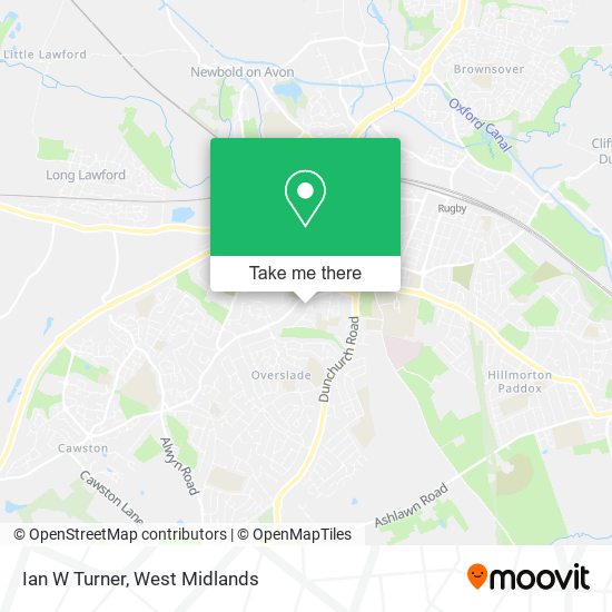 Ian W Turner map