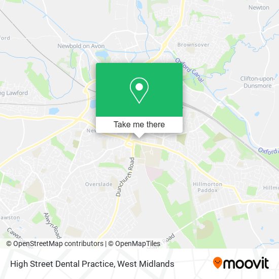 High Street Dental Practice map
