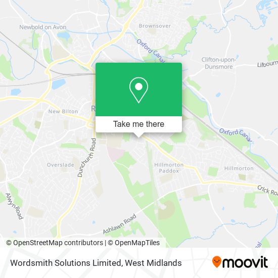 Wordsmith Solutions Limited map