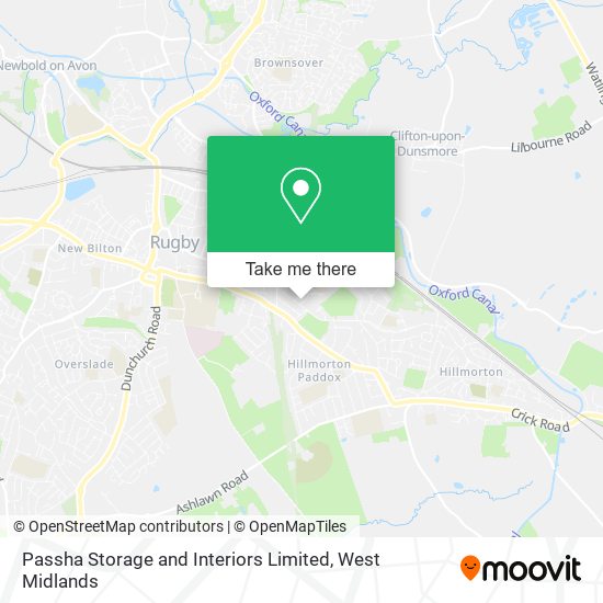 Passha Storage and Interiors Limited map