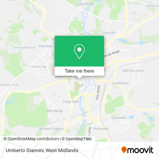Umberto Giannini map
