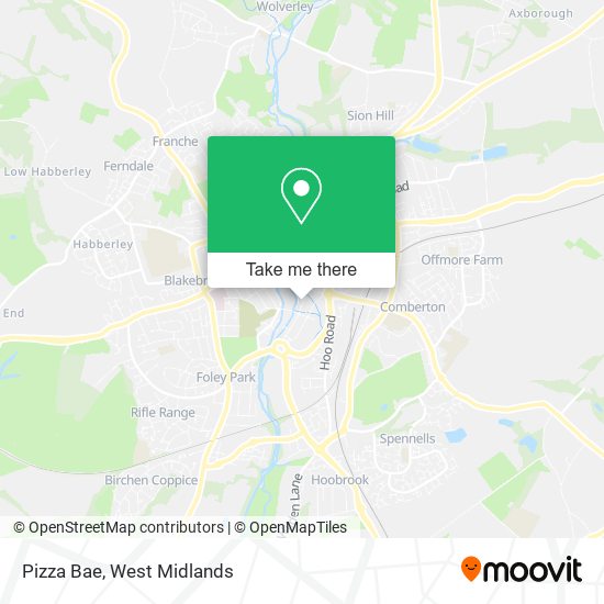 Pizza Bae map