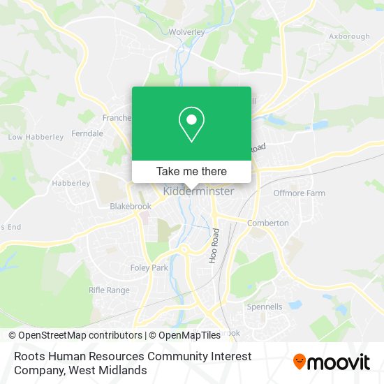 Roots Human Resources Community Interest Company map