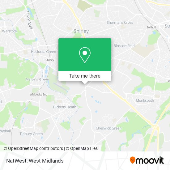 NatWest map