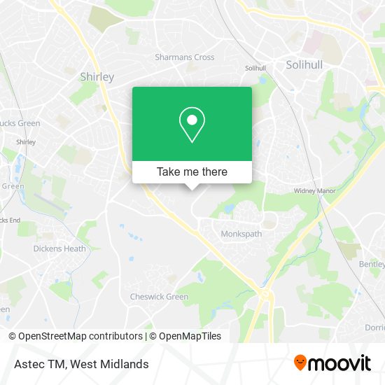 Astec TM map